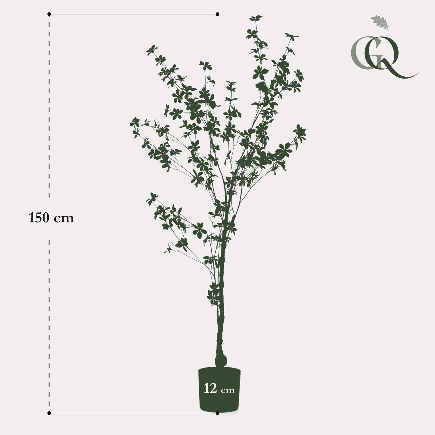 Kunstboom - Oost Indische Kers - Tropaeolum Speciosum - 150 cm