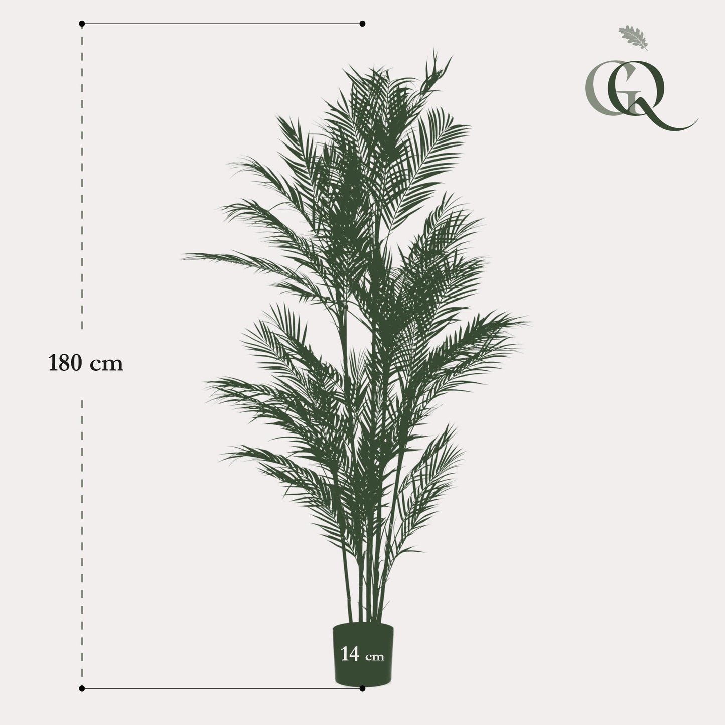 Kunstboom – Bergpalm (Chamaedorea elegans)