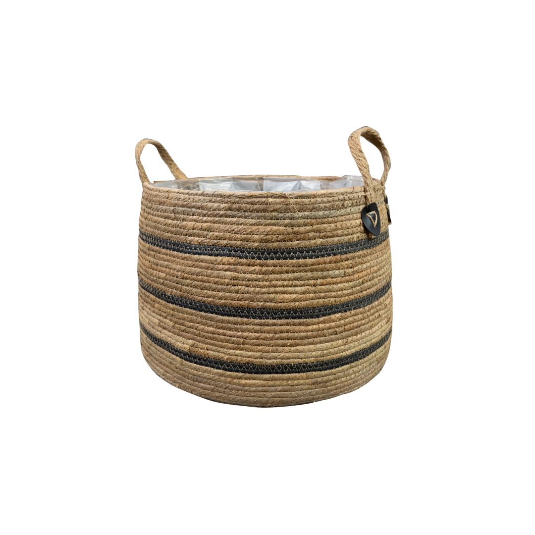 Plantenmand – Isla Black (TS Collection) - 43 cm