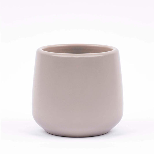 Plantenbox set - Inclusief 6x pot - grijs mat