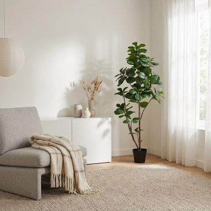 Kunst Vioolbladplant – Ficus lyrata – 150 cm