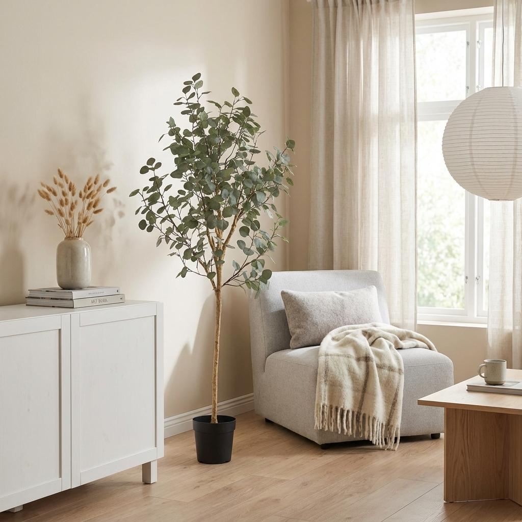 Kunst Eucalyptus Boom - 180 cm