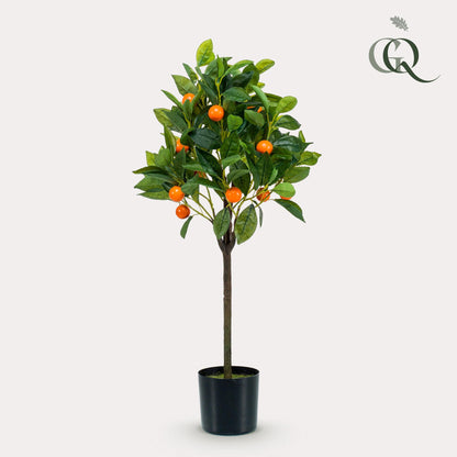 Kunstplant Sinaasappelboom - Citrus Sinensis - 75 cm