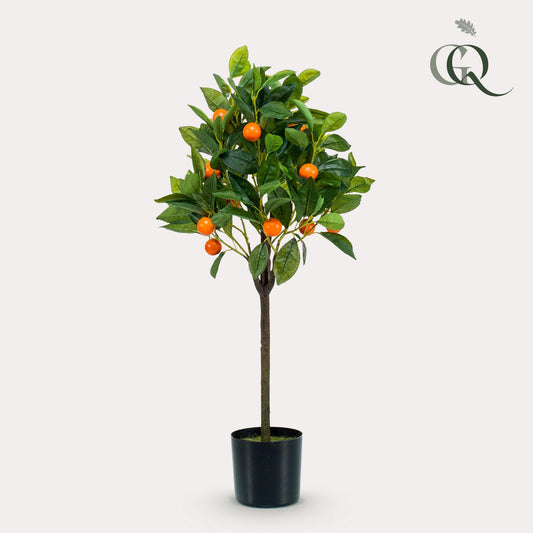 Kunstplant Sinaasappelboom - Citrus Sinensis - 75 cm