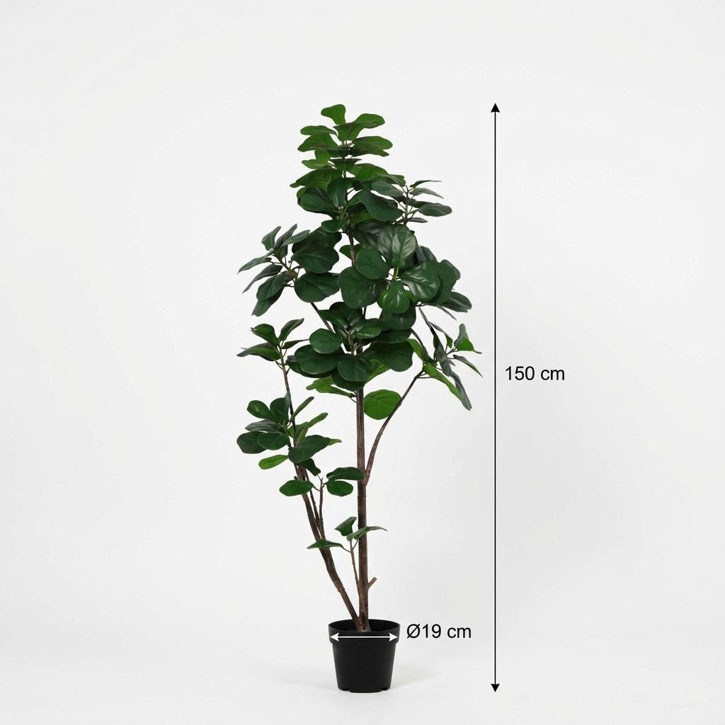 Kunst Vioolbladplant – Ficus lyrata – 150 cm
